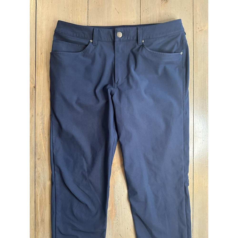 Lululemon Pants Mens 31 ABC Slim Fit Five Pocket Stretch Casual Golf Workwear - Picture 3 of 9